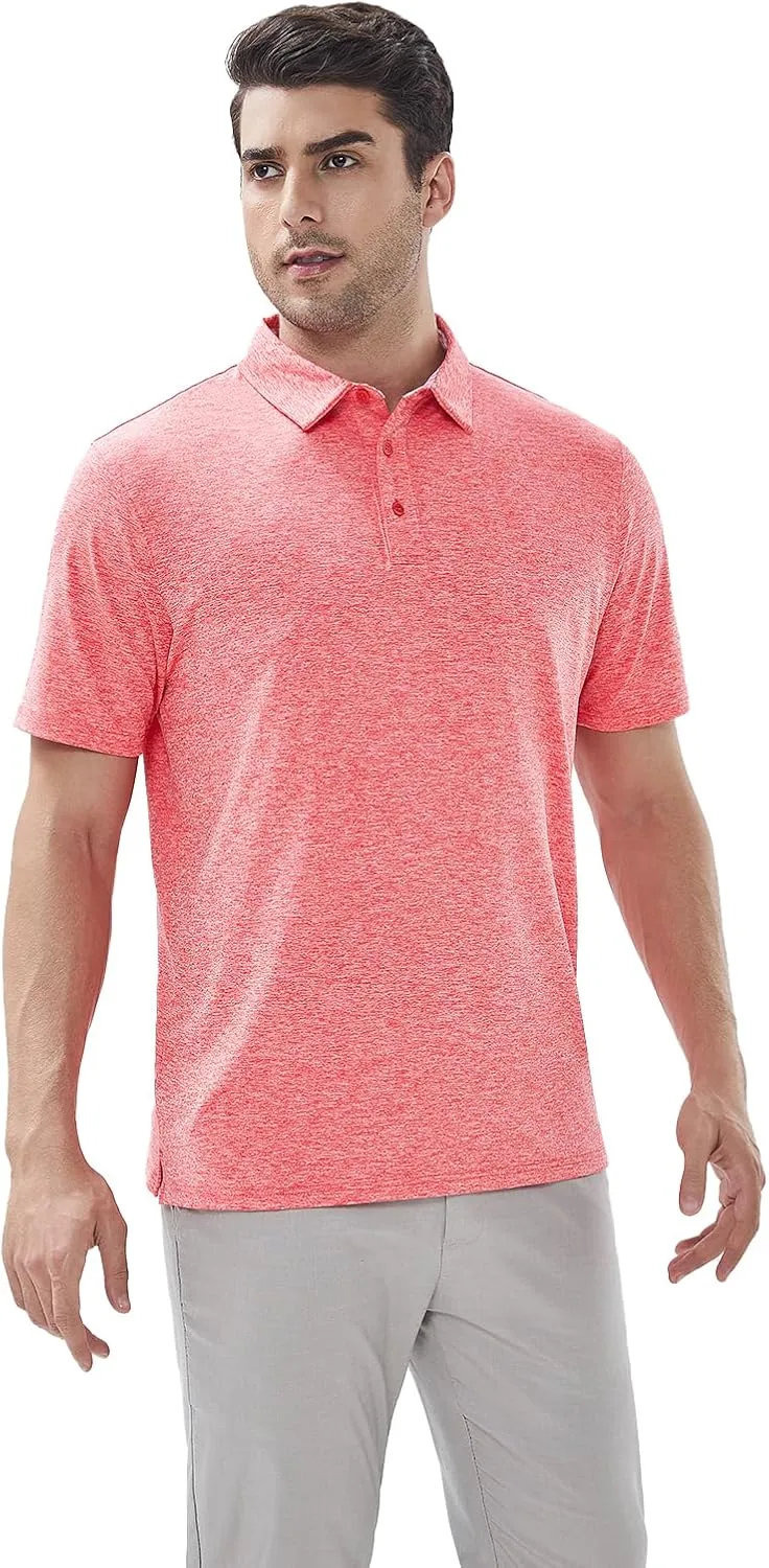 Men's Performance Moisture Wicking Quick Dry Classic Shirts