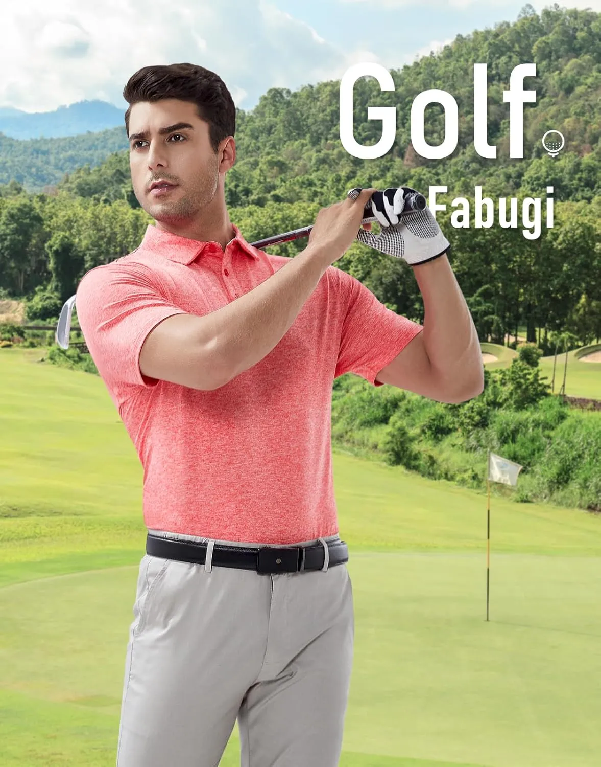 Men's Performance Moisture Wicking Quick Dry Classic Shirts