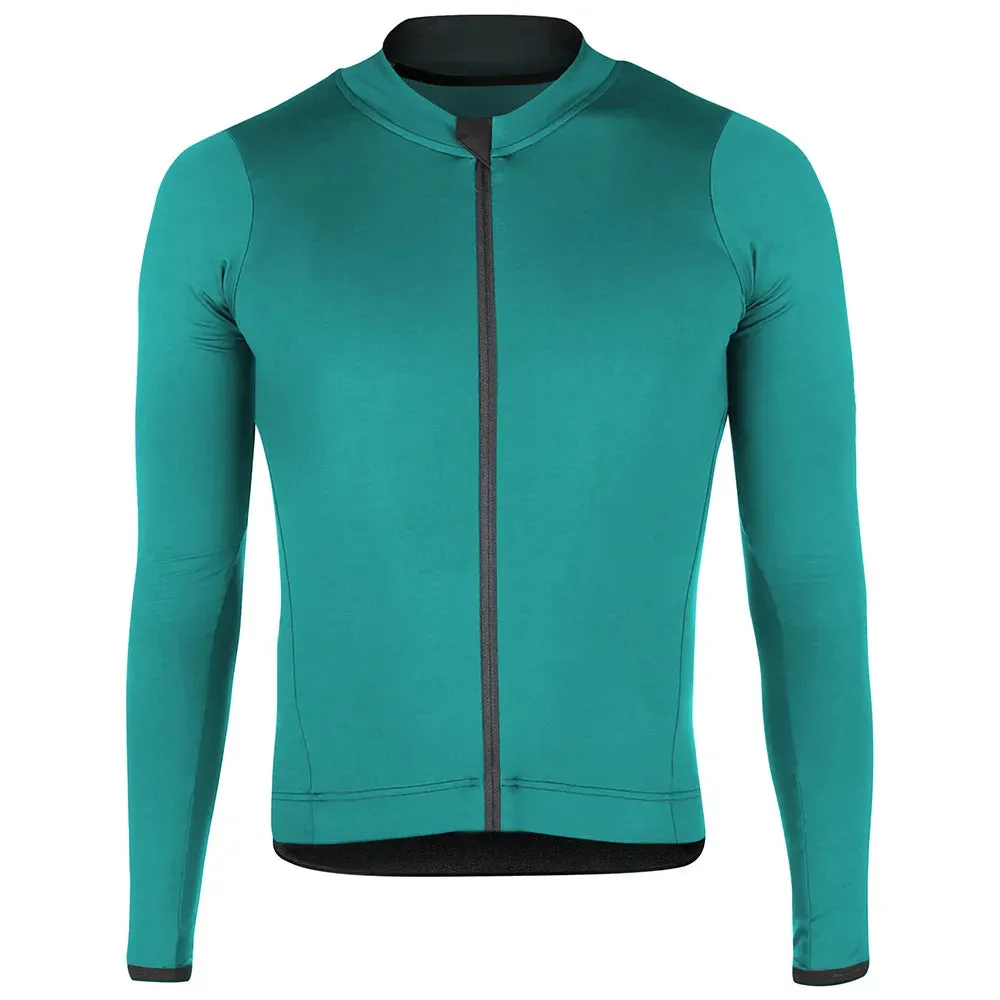 Men's Spring/Autumn Long Sleeve Breathable Cycling Jersey Shirt Road Mtb Wear Bike Uniform Outdoor