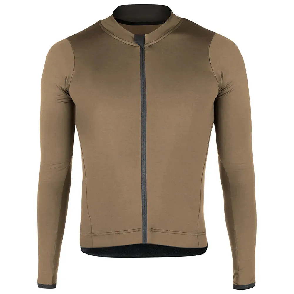Men's Spring/Autumn Long Sleeve Breathable Cycling Jersey Shirt Road Mtb Wear Bike Uniform Outdoor
