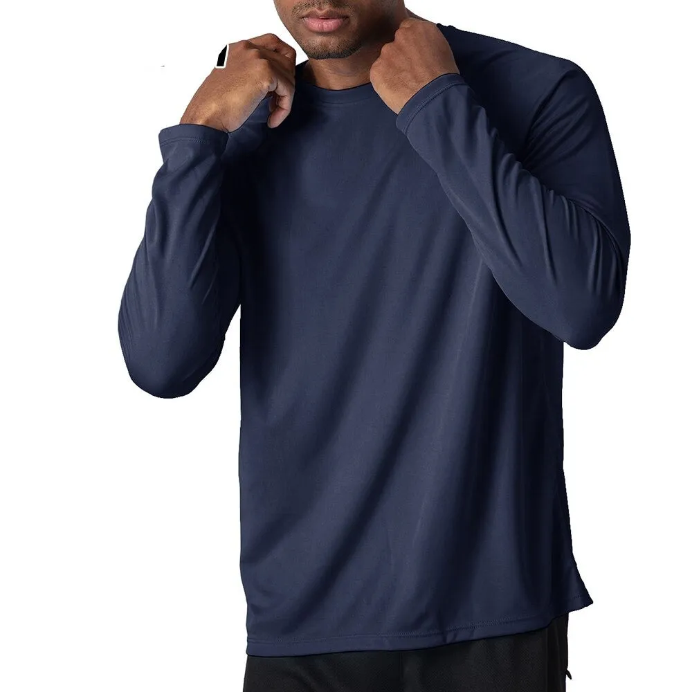 Men's Sun Protection T-shirts Summer UPF 50  Long Sleeve Performance Quick Dry
