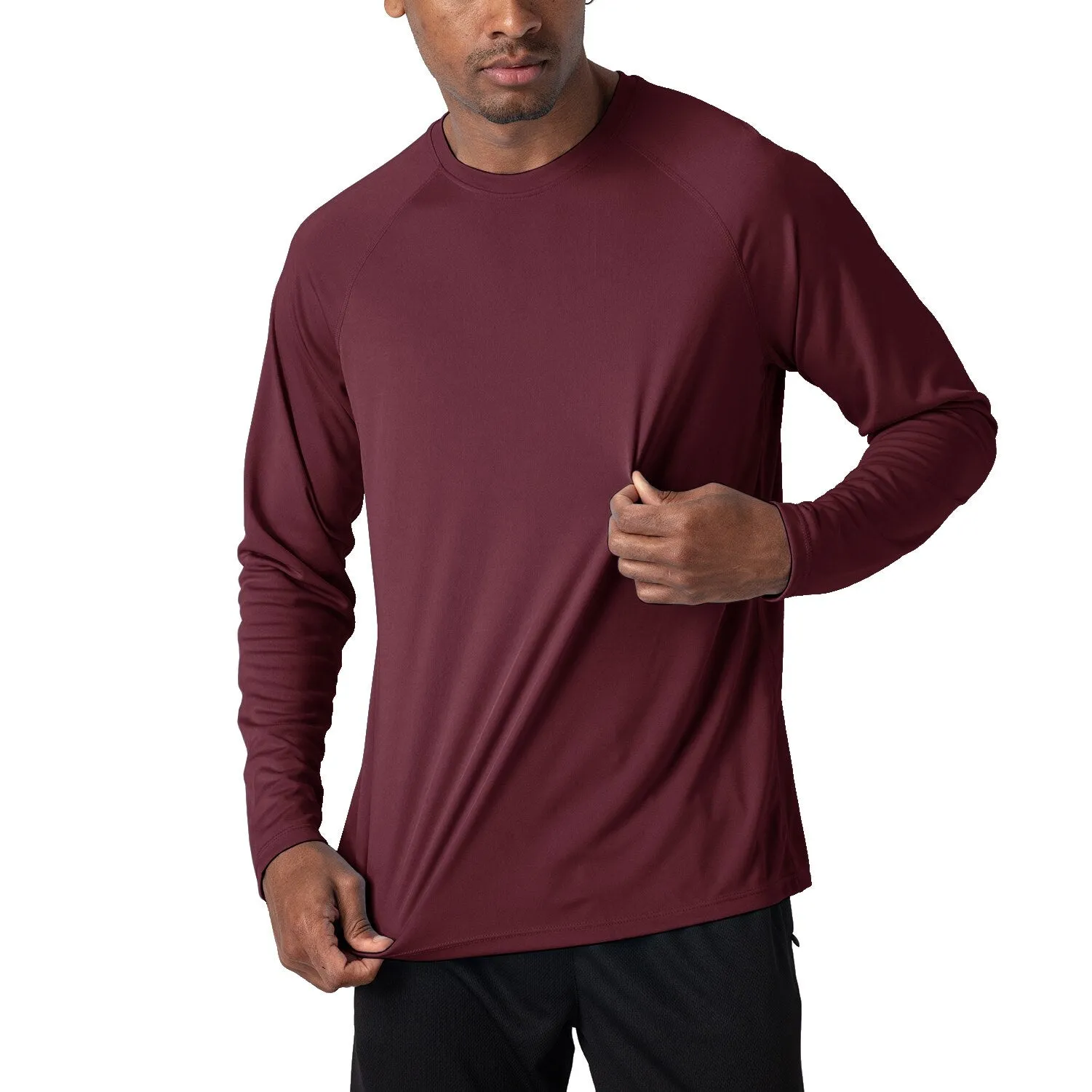 Men's Sun Protection T-shirts Summer UPF 50  Long Sleeve Performance Quick Dry