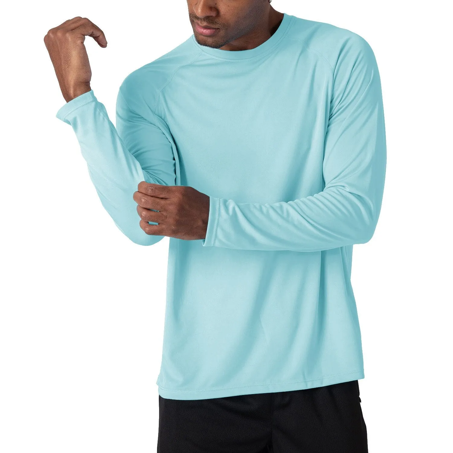 Men's Sun Protection T-shirts Summer UPF 50  Long Sleeve Performance Quick Dry