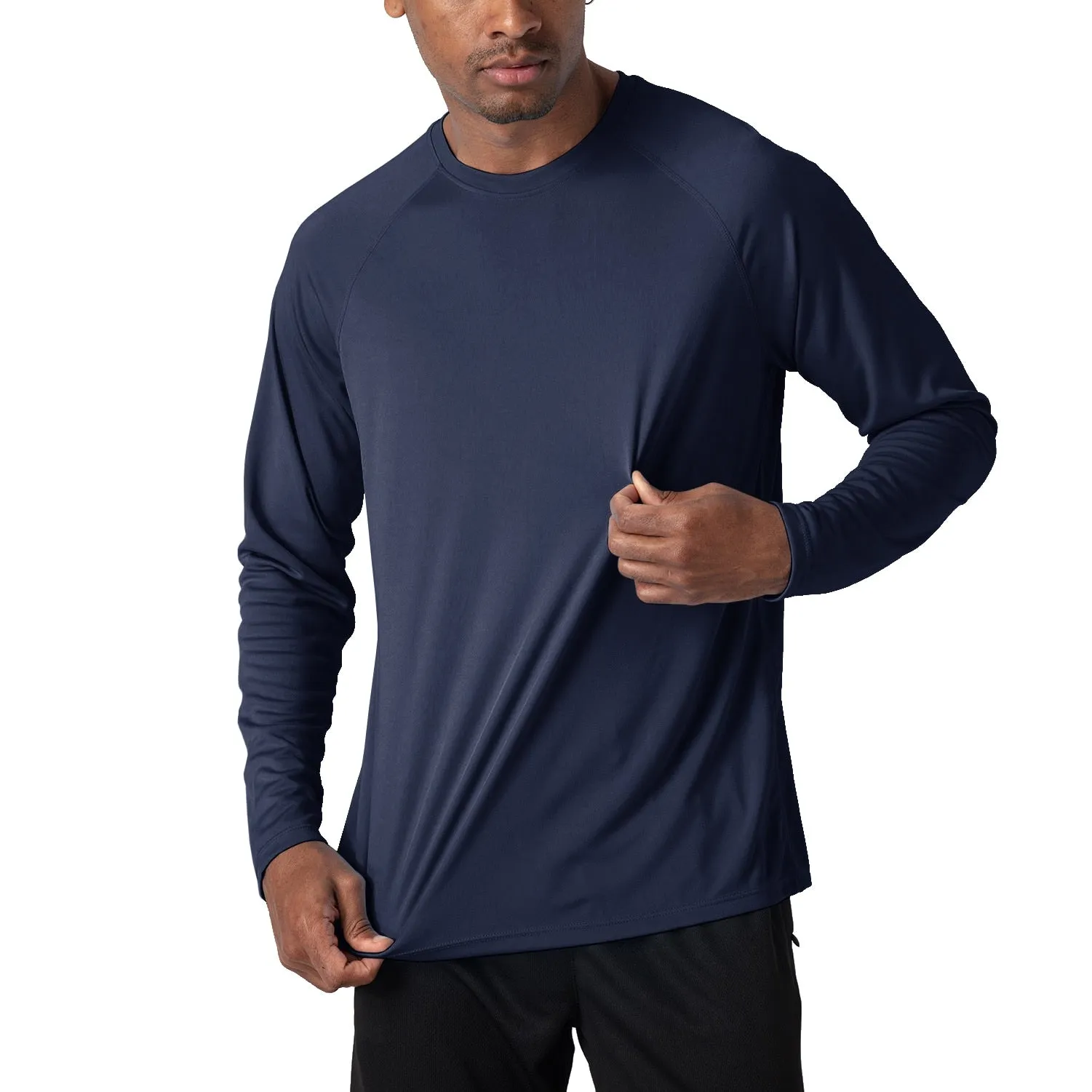 Men's Sun Protection T-shirts Summer UPF 50  Long Sleeve Performance Quick Dry