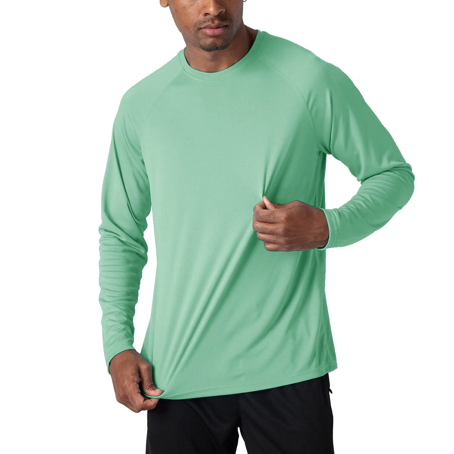 Men's Sun Protection T-shirts Summer UPF 50  Long Sleeve Performance Quick Dry