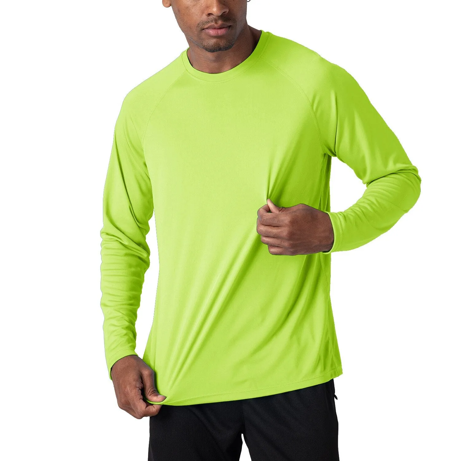 Men's Sun Protection T-shirts Summer UPF 50  Long Sleeve Performance Quick Dry