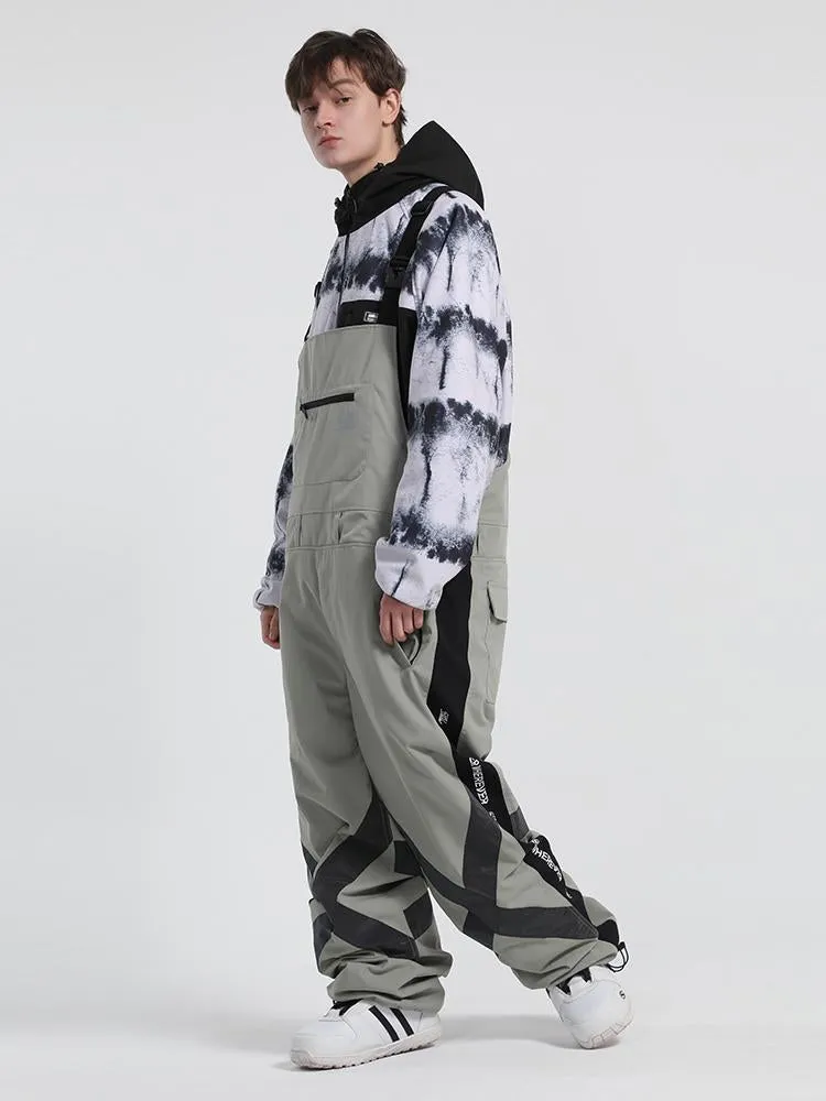 Men's Unisex Gsou Snow BioZone Glimmer Light Outdoor Snow Bibs