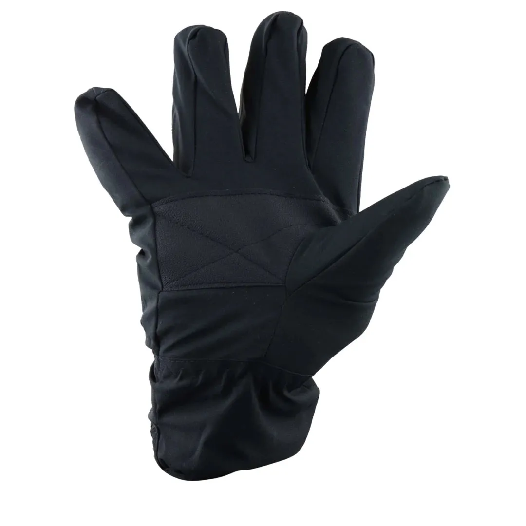 Men's Waterproof Insulated Gloves Snow Ski Elasticated Classis Black