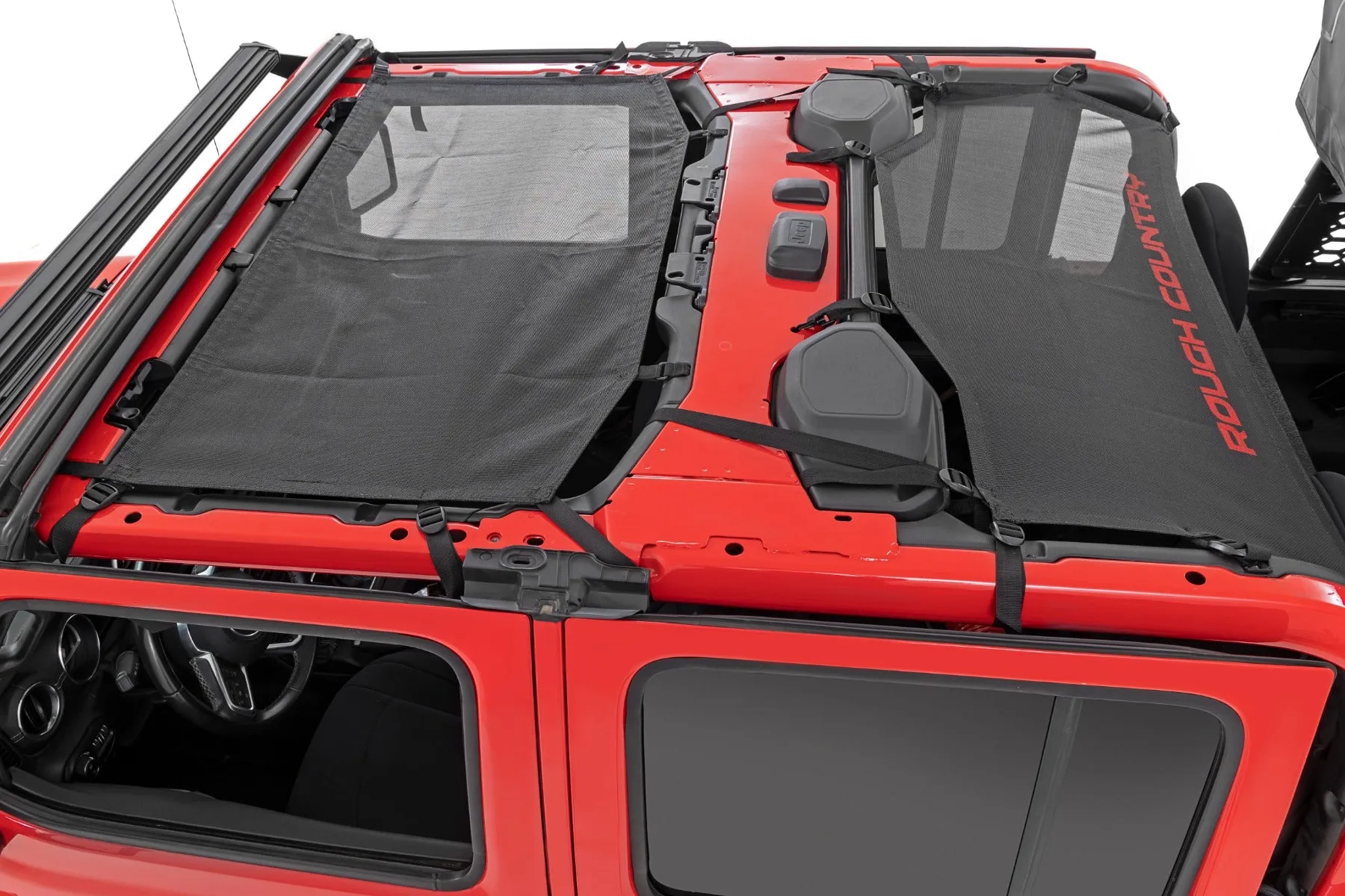 Mesh Bikini Top Plus - Black - Jeep Gladiator JT 4WD (2020-2022)