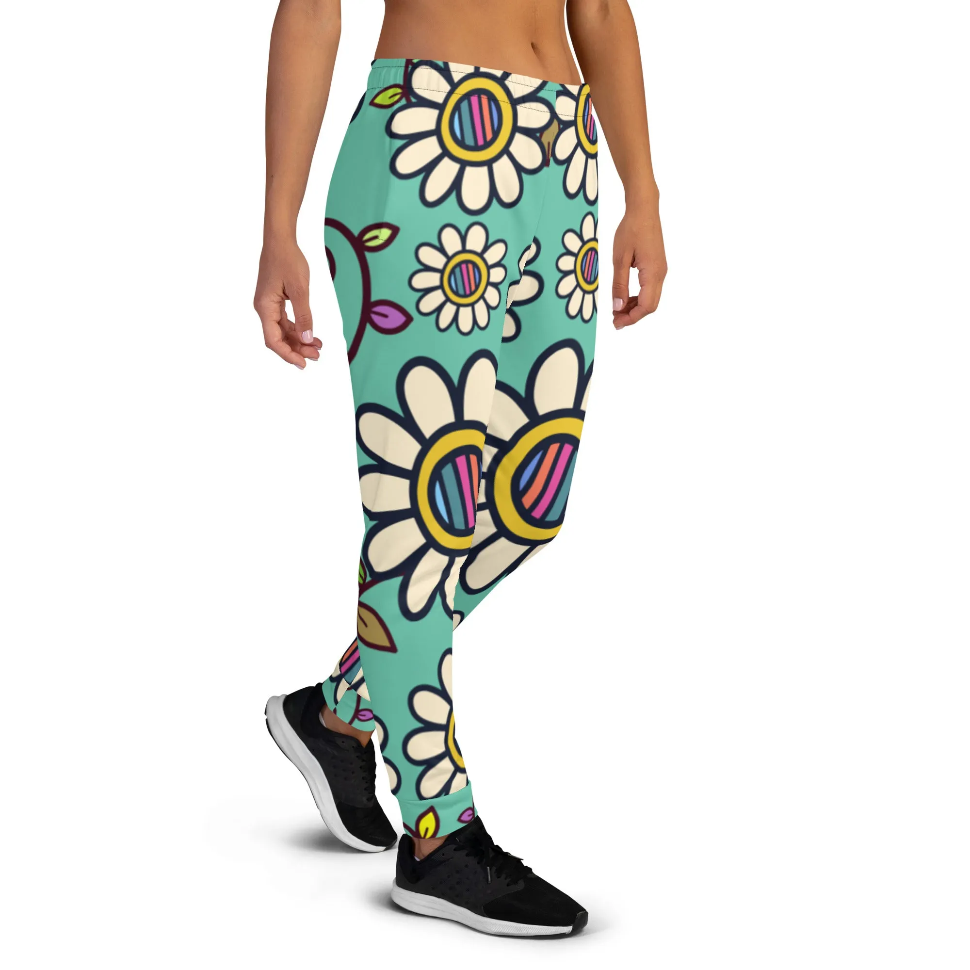 Mint daisy Women's Joggers