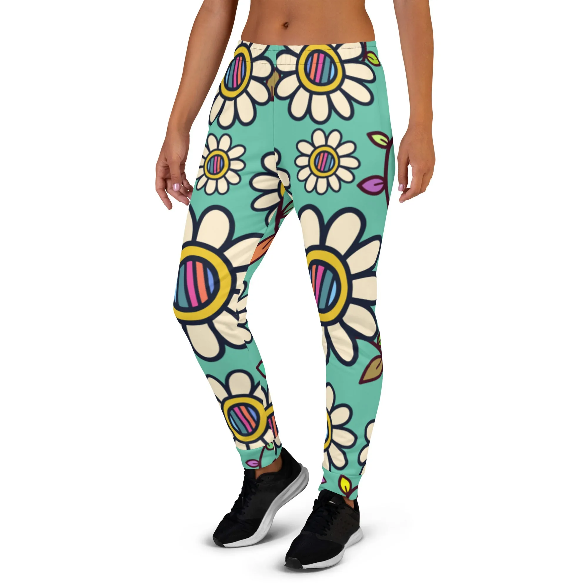 Mint daisy Women's Joggers