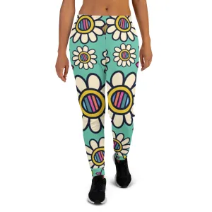 Mint daisy Women's Joggers