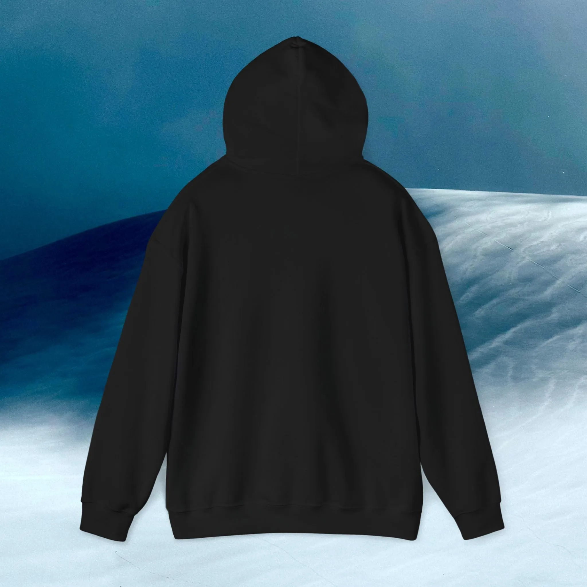MOSS, Dancing Penguin: Unisex Heavy Blend™ Hooded Sweatshirt