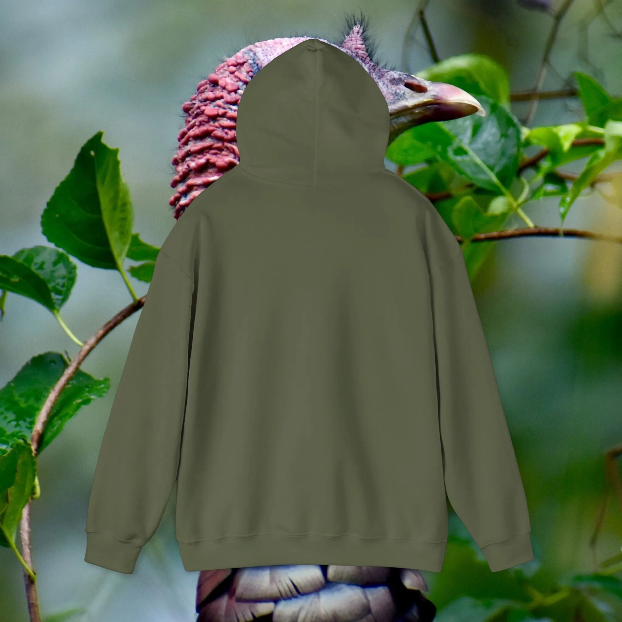 MOSS, Turkey in the Bushes: Unisex Heavy Blend™ Hooded Sweatshirt