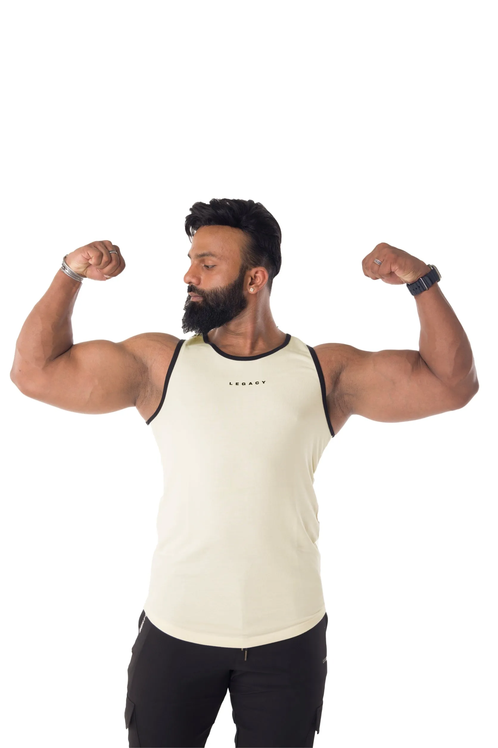 MUSCLE TANKS BLACK