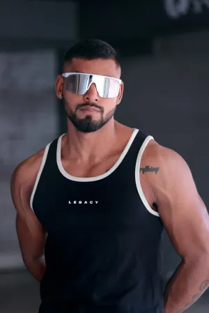 MUSCLE TANKS BLACK
