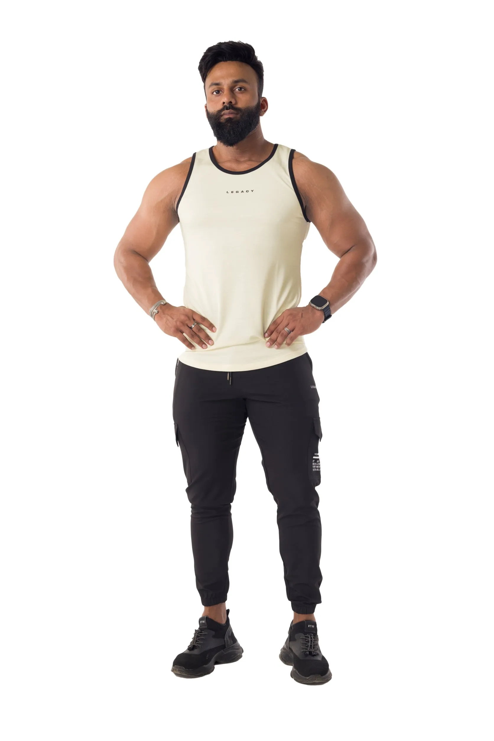 MUSCLE TANKS BLACK
