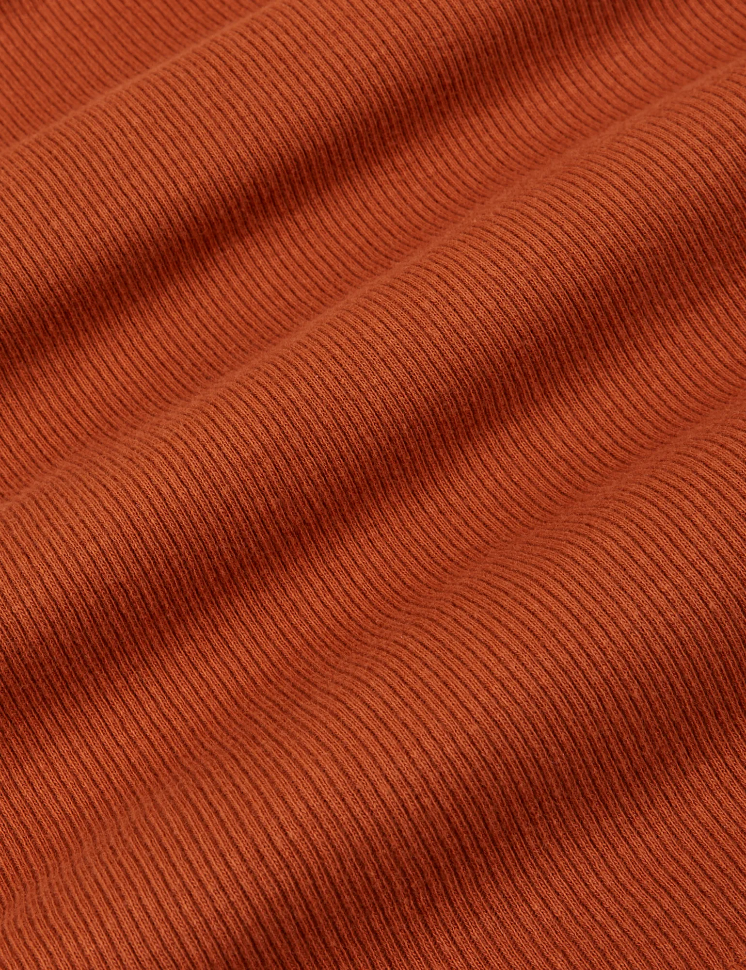 Muscle Tee - Burnt Terracotta