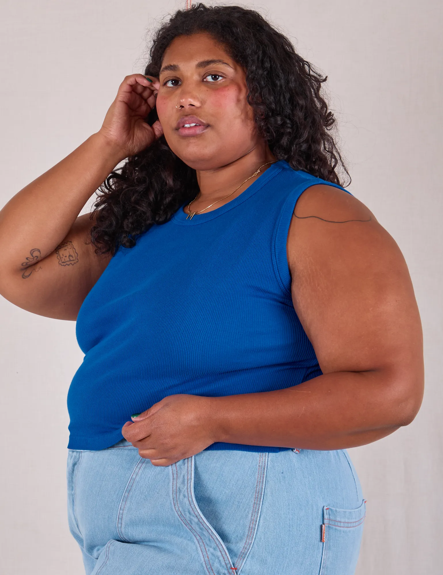 Muscle Tee - Royal Blue