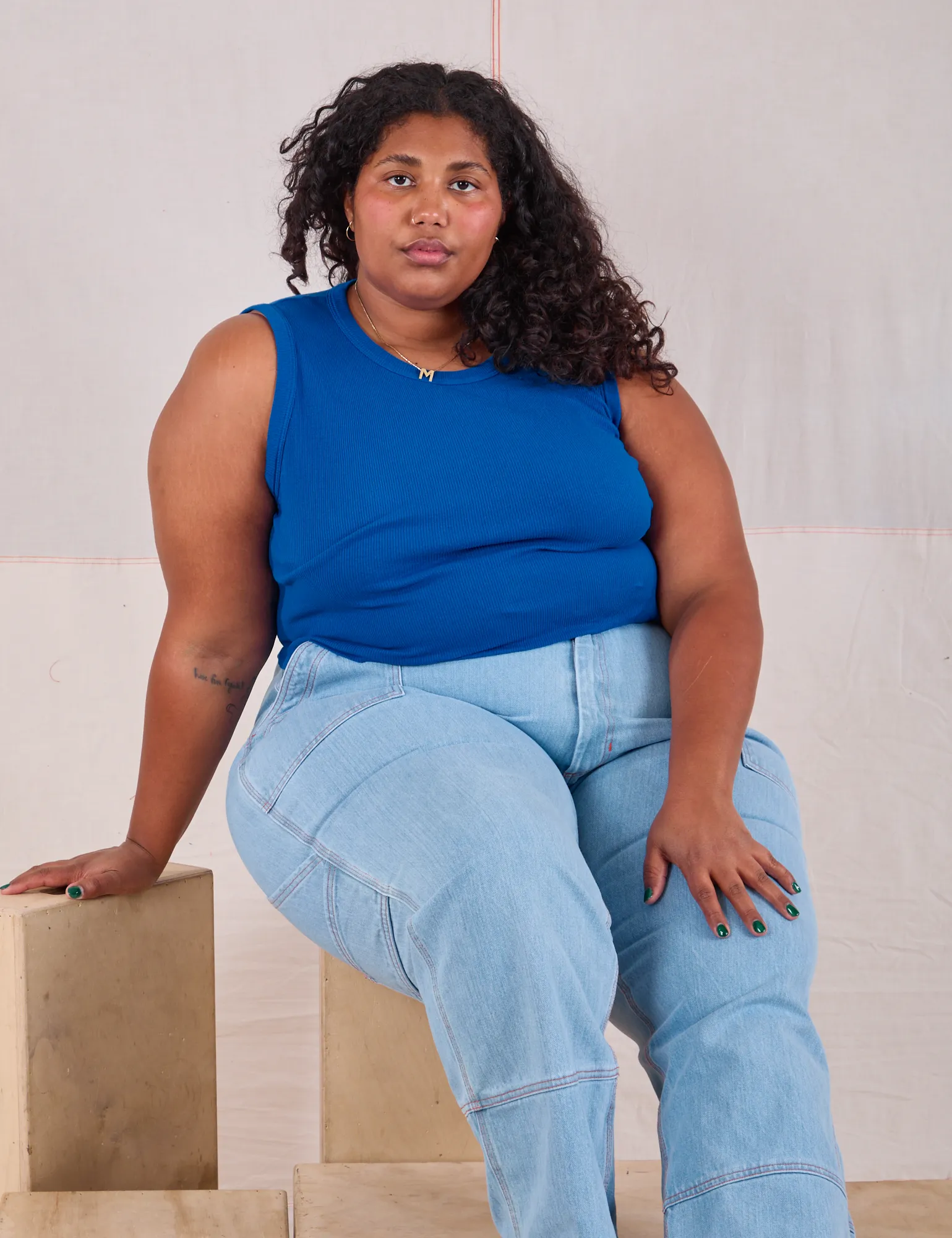 Muscle Tee - Royal Blue
