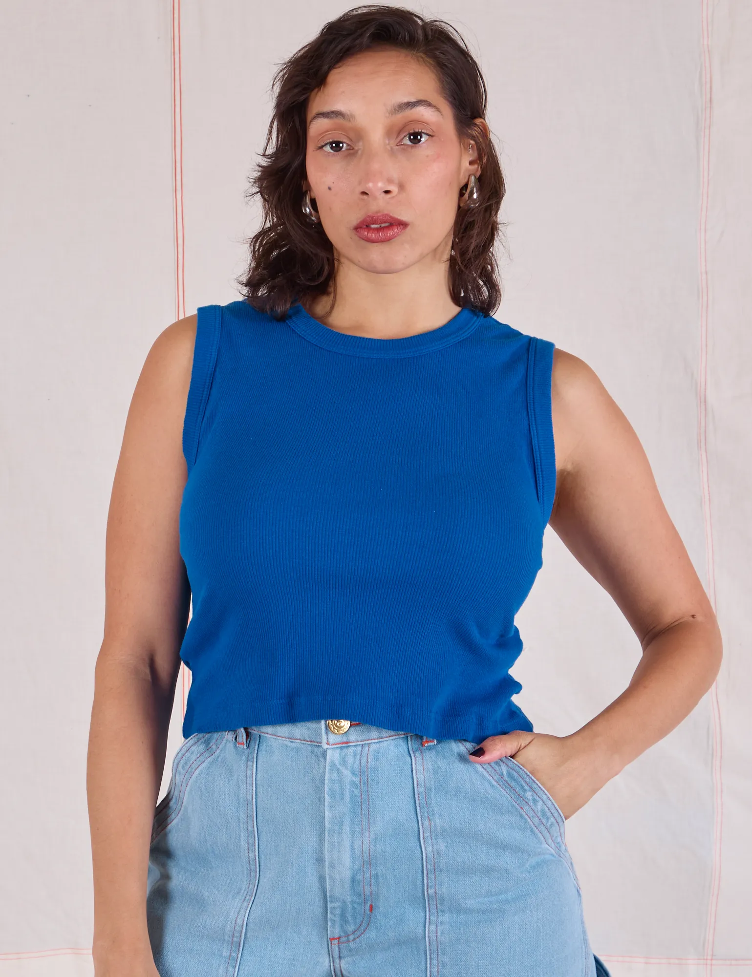 Muscle Tee - Royal Blue