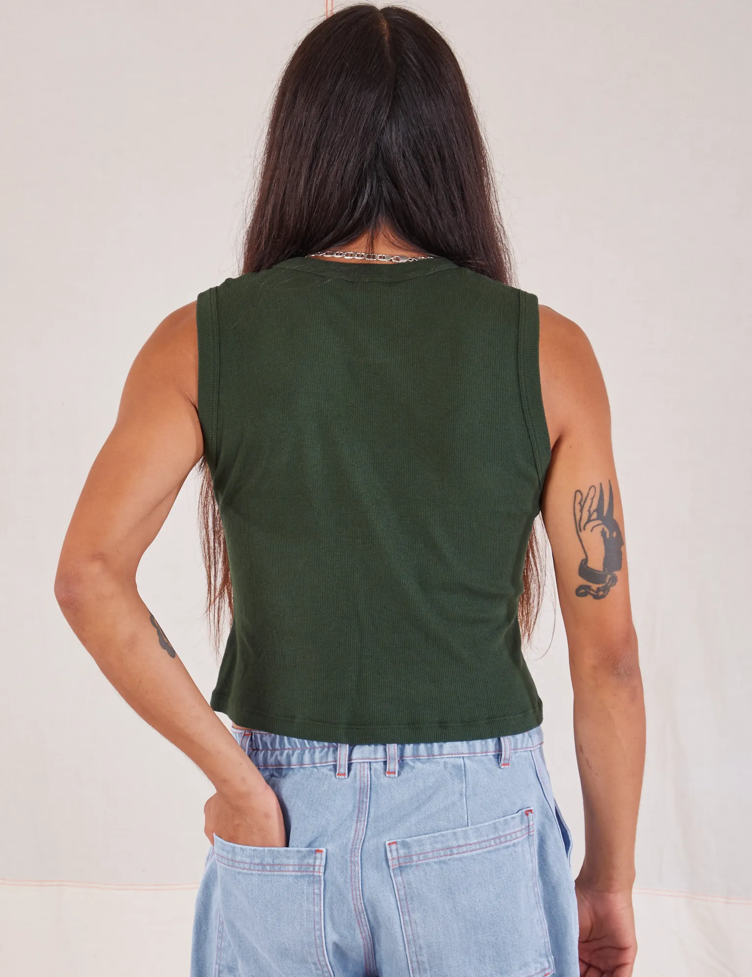 Muscle Tee - Swamp Green