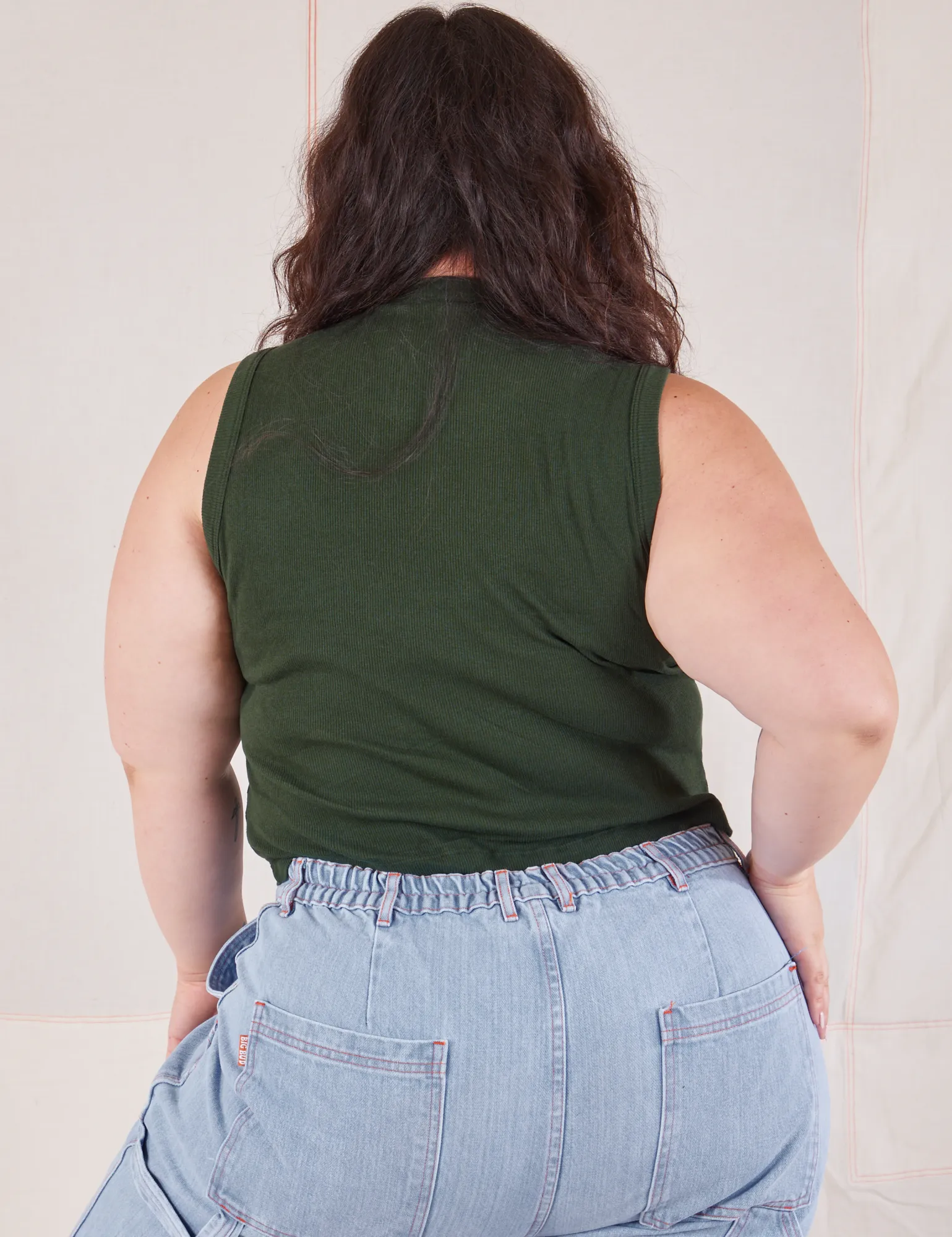 Muscle Tee - Swamp Green