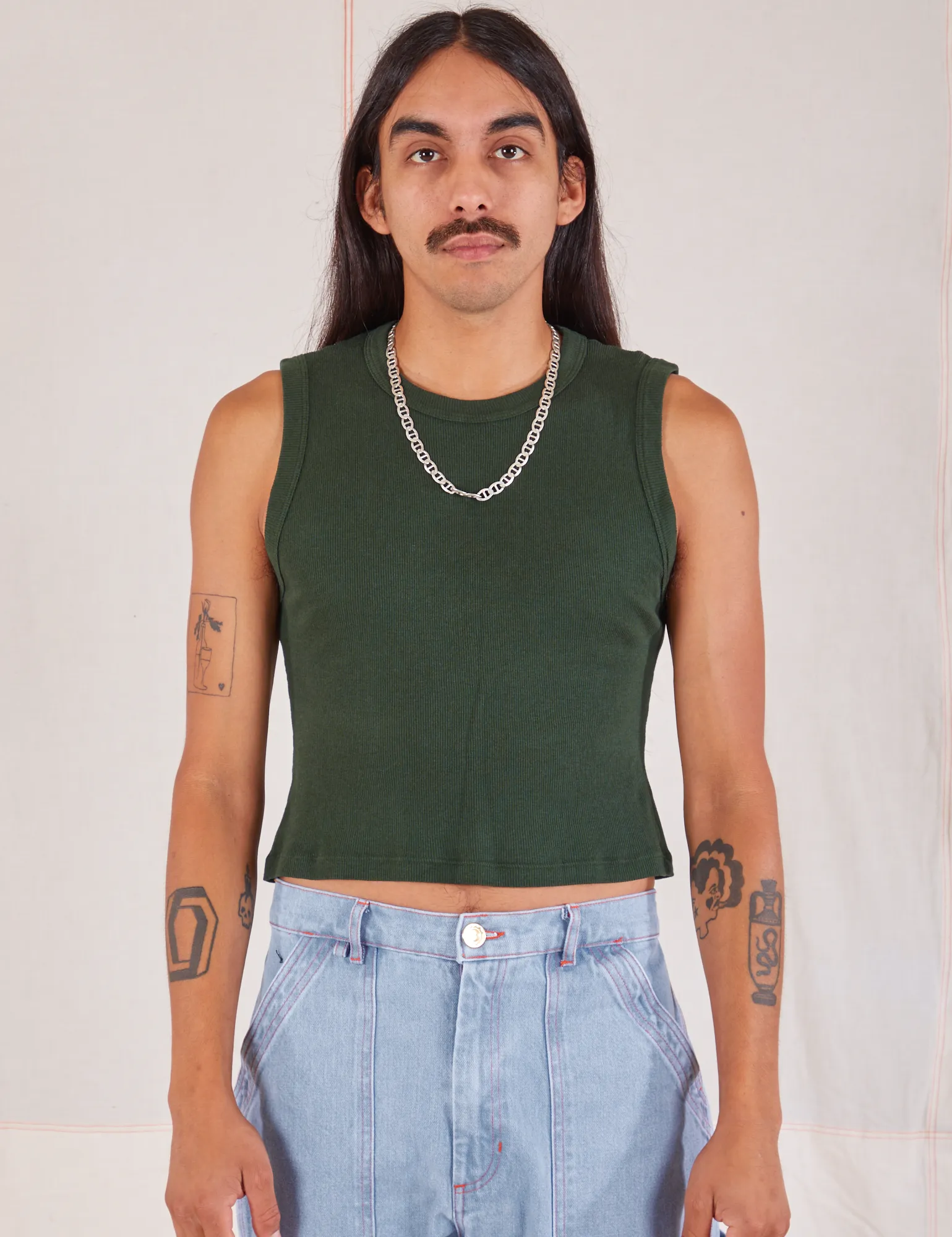 Muscle Tee - Swamp Green