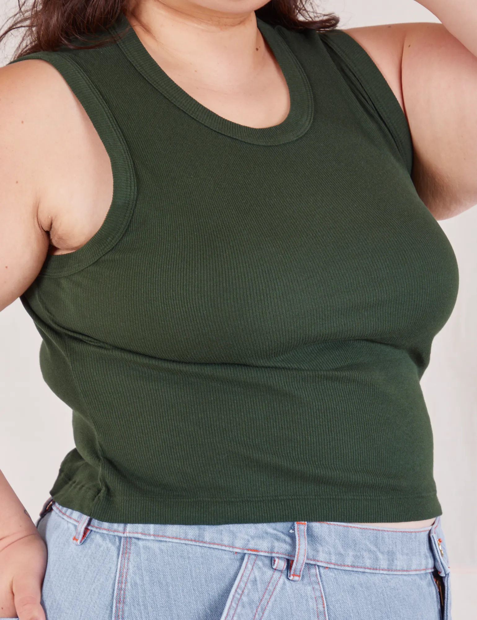 Muscle Tee - Swamp Green
