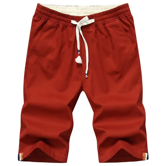 New Arrival Shorts Men Hot Sale Casual Beach Shorts Homme Quality Bottoms Elastic Waist Fashion Brand Boardshorts