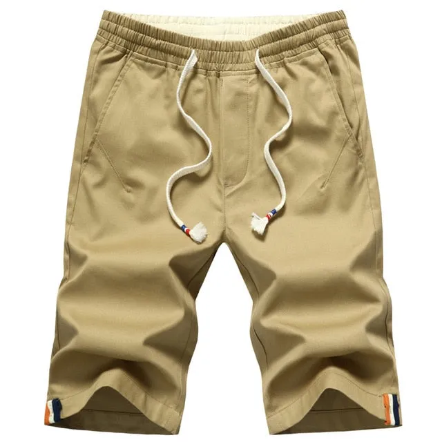 New Arrival Shorts Men Hot Sale Casual Beach Shorts Homme Quality Bottoms Elastic Waist Fashion Brand Boardshorts