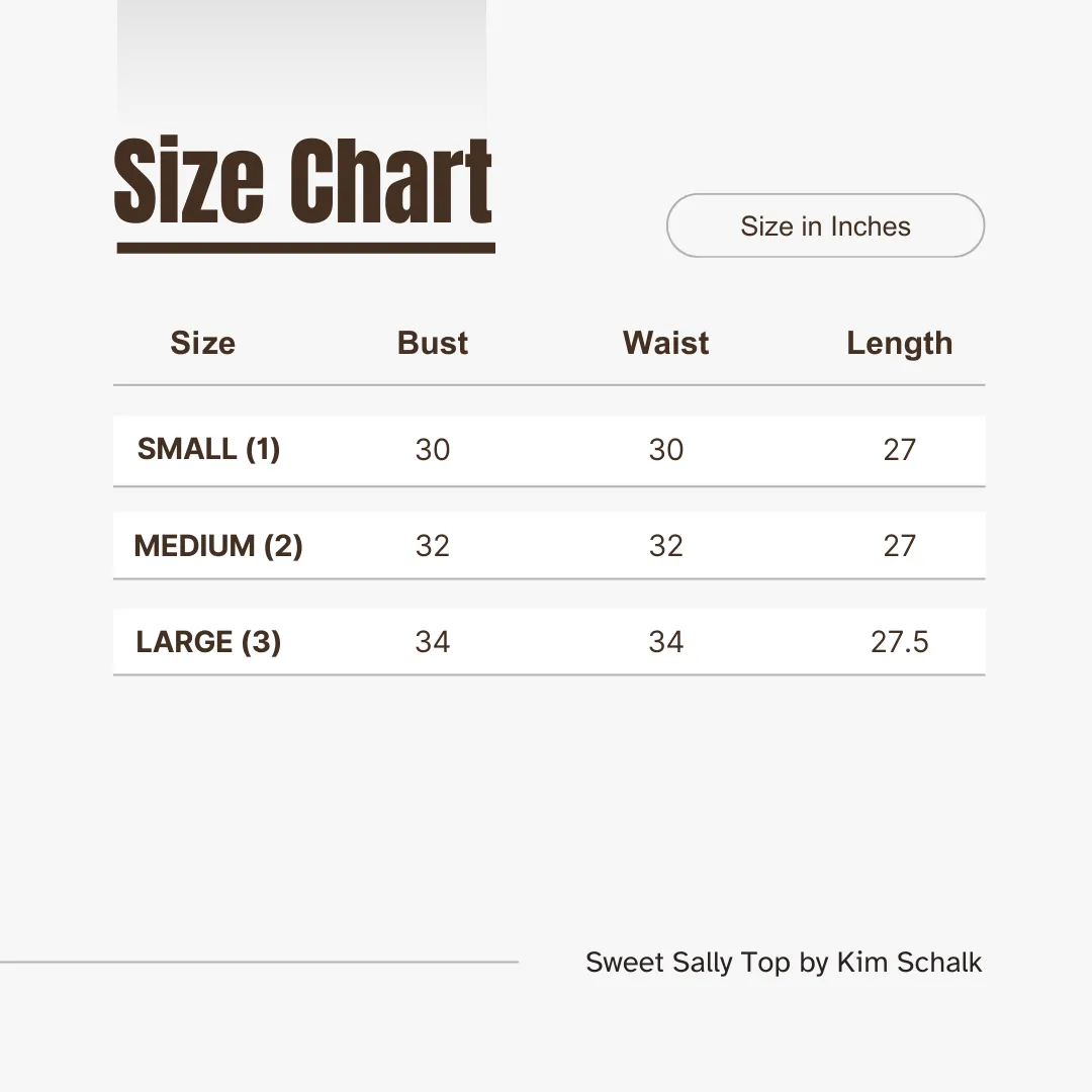 NEW! Sweet Sally Shirt in Gray Mesh by Kim Schalk