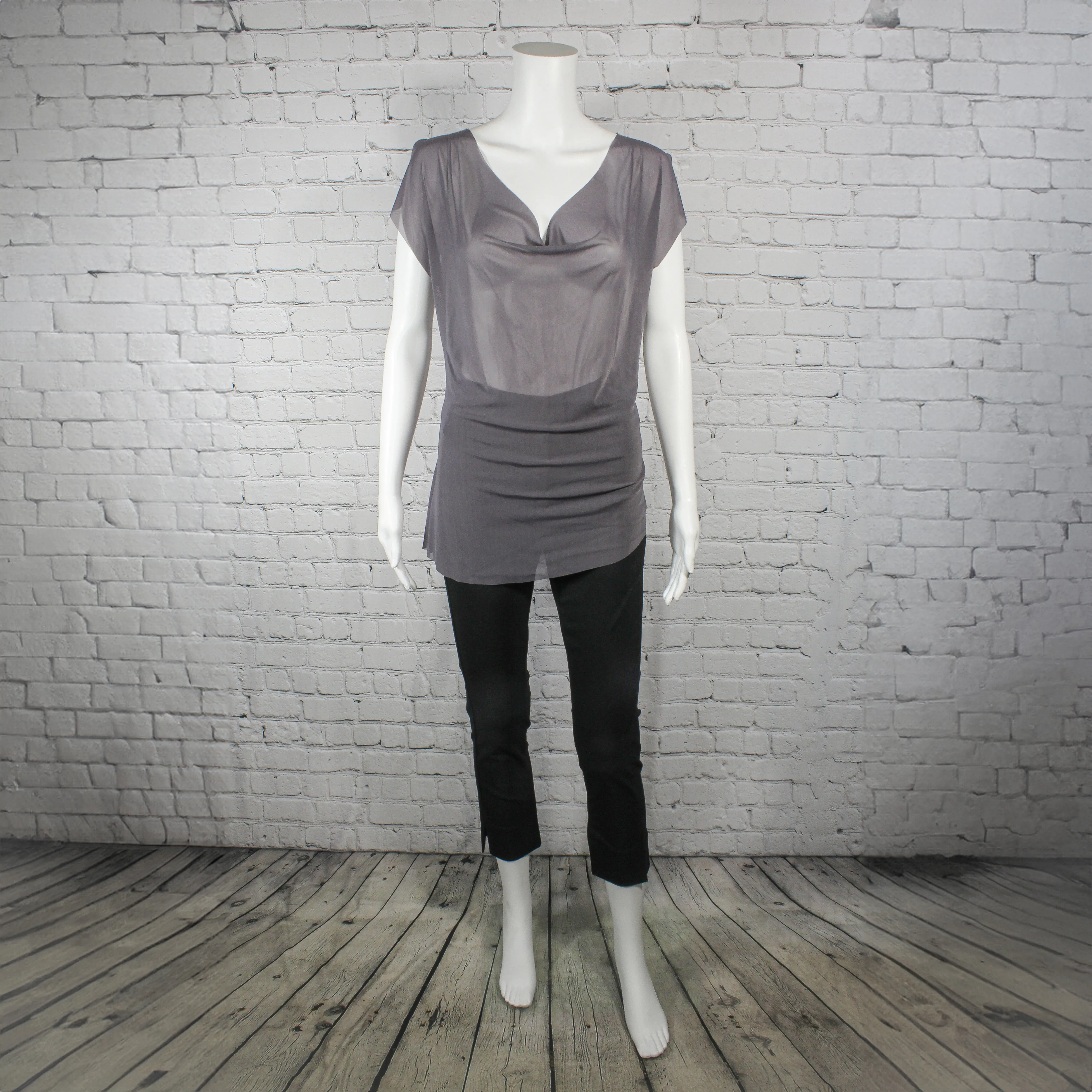 NEW! Sweet Sally Shirt in Gray Mesh by Kim Schalk