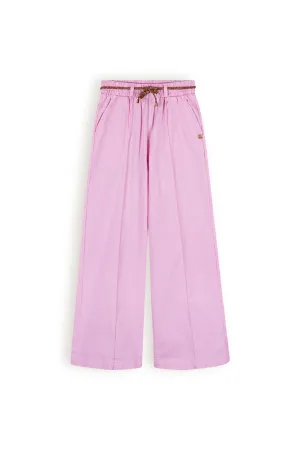 NoNo Sayla Twill Palazzo Pants Braided Cord