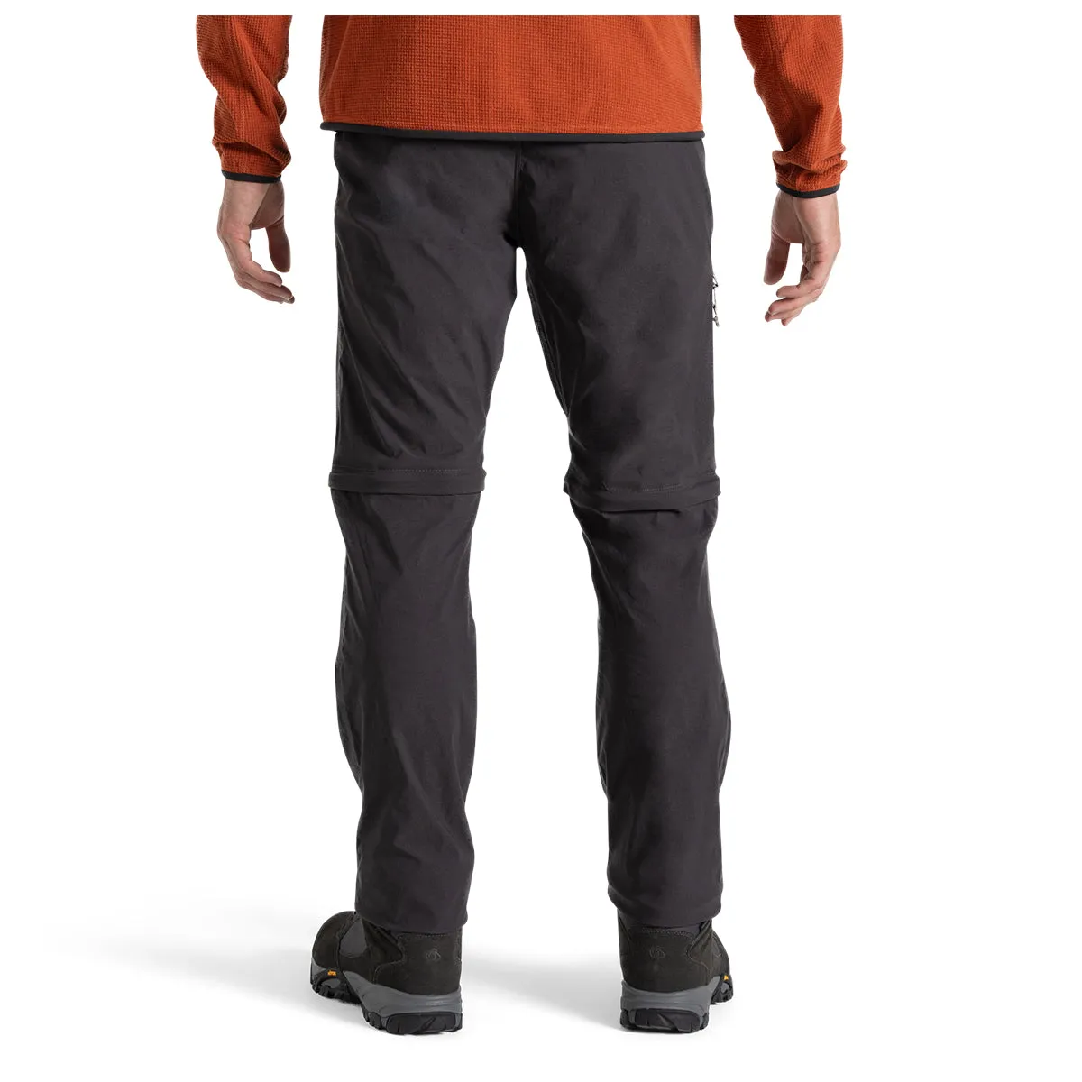 Nosilife Pro Convertible Trousers - Black Pepper Regular Leg