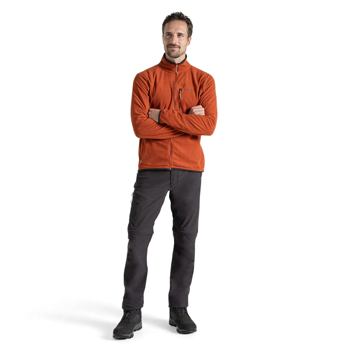 Nosilife Pro Convertible Trousers - Black Pepper Regular Leg