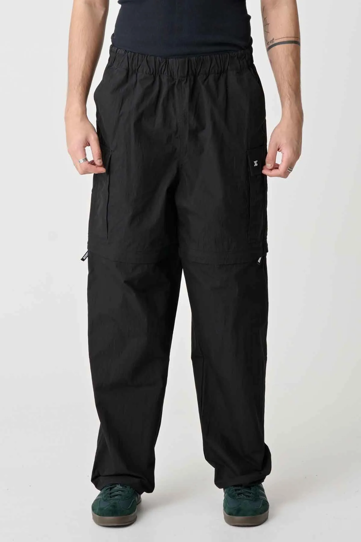 NYCO CARGO CONVERTIBLE PANT - BLACK