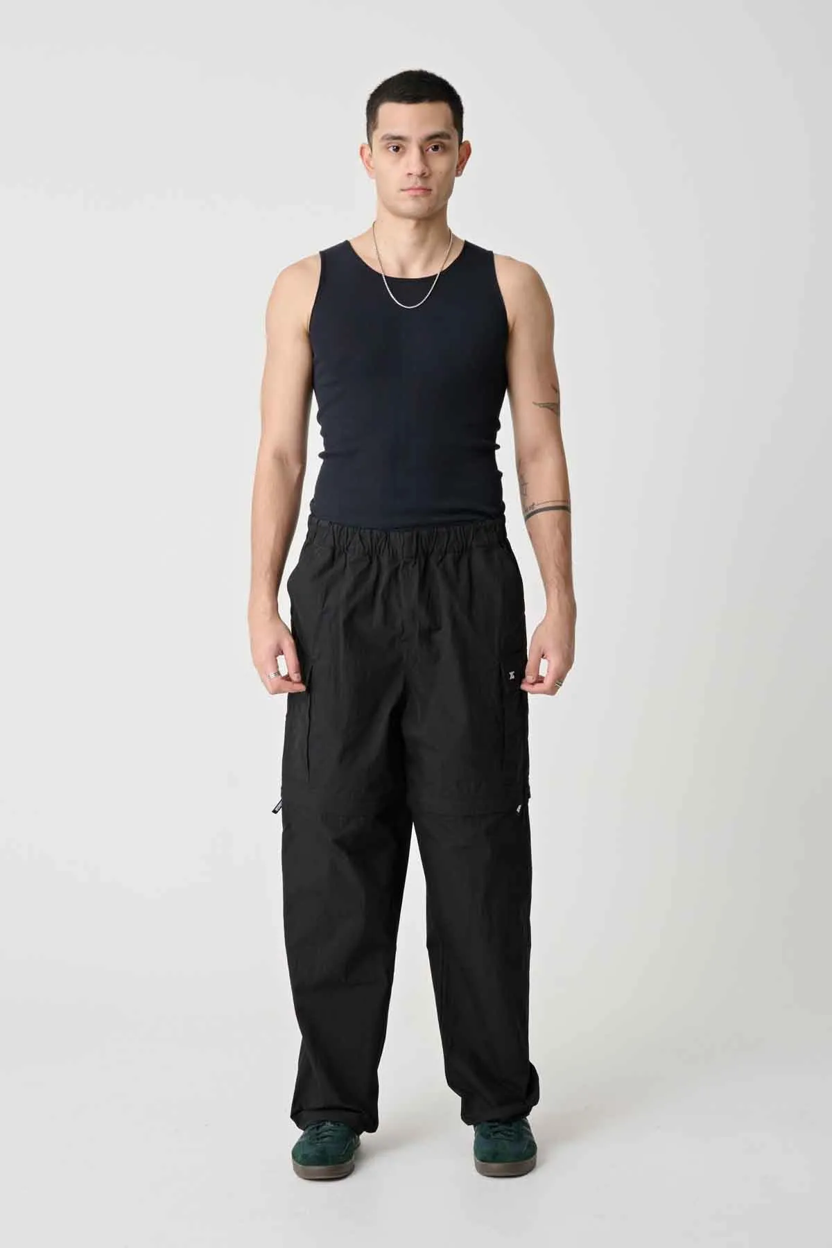 NYCO CARGO CONVERTIBLE PANT - BLACK