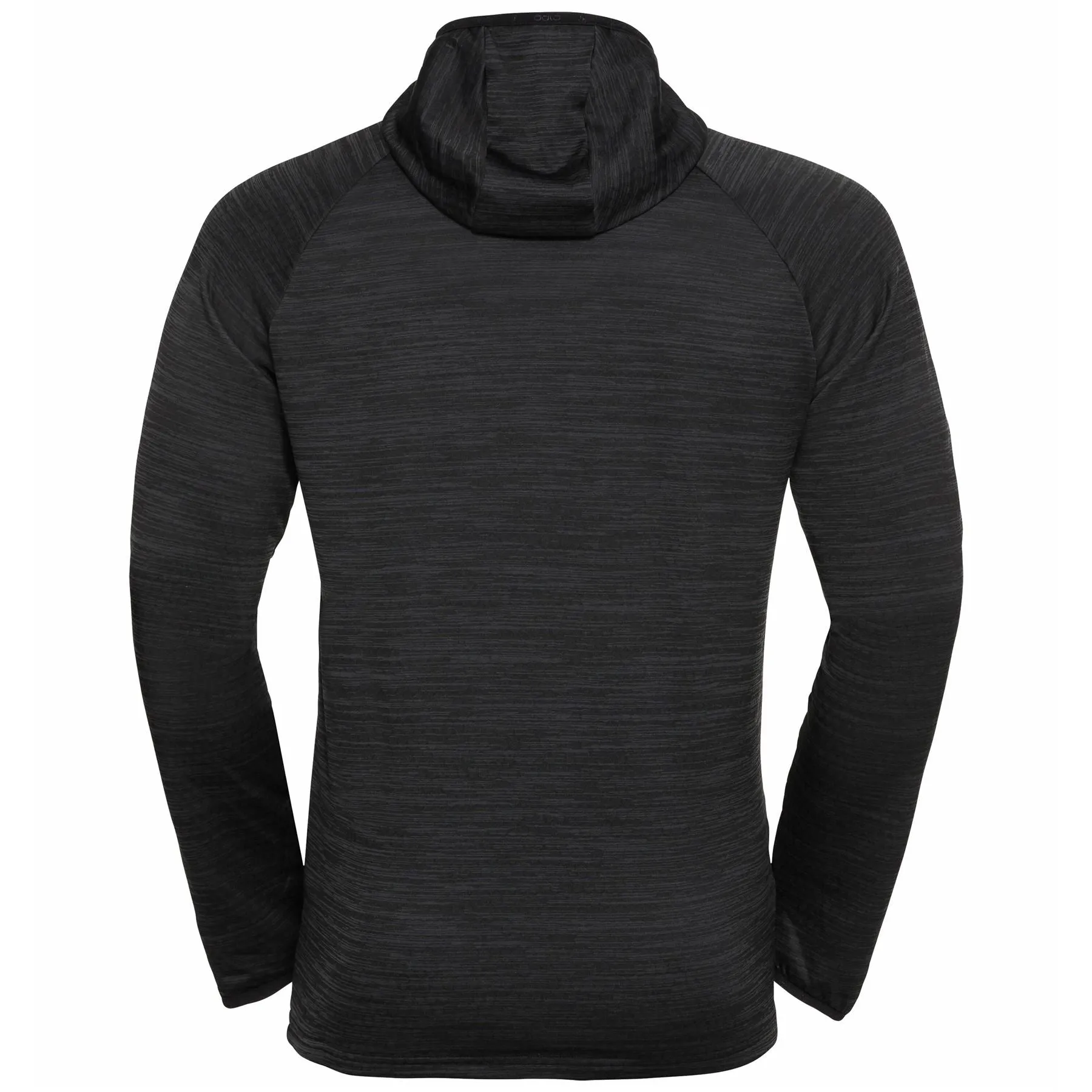 Odlo Millennium Element Men's Running Hoody in Black Melange Light