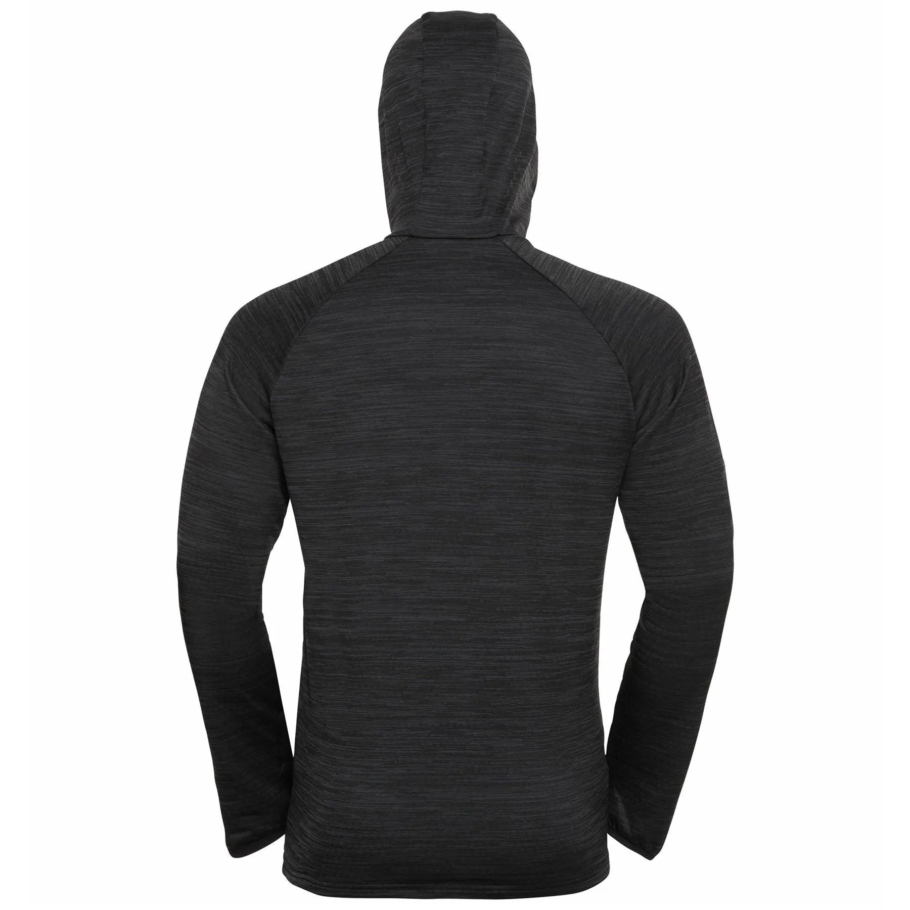 Odlo Millennium Element Men's Running Hoody in Black Melange Light