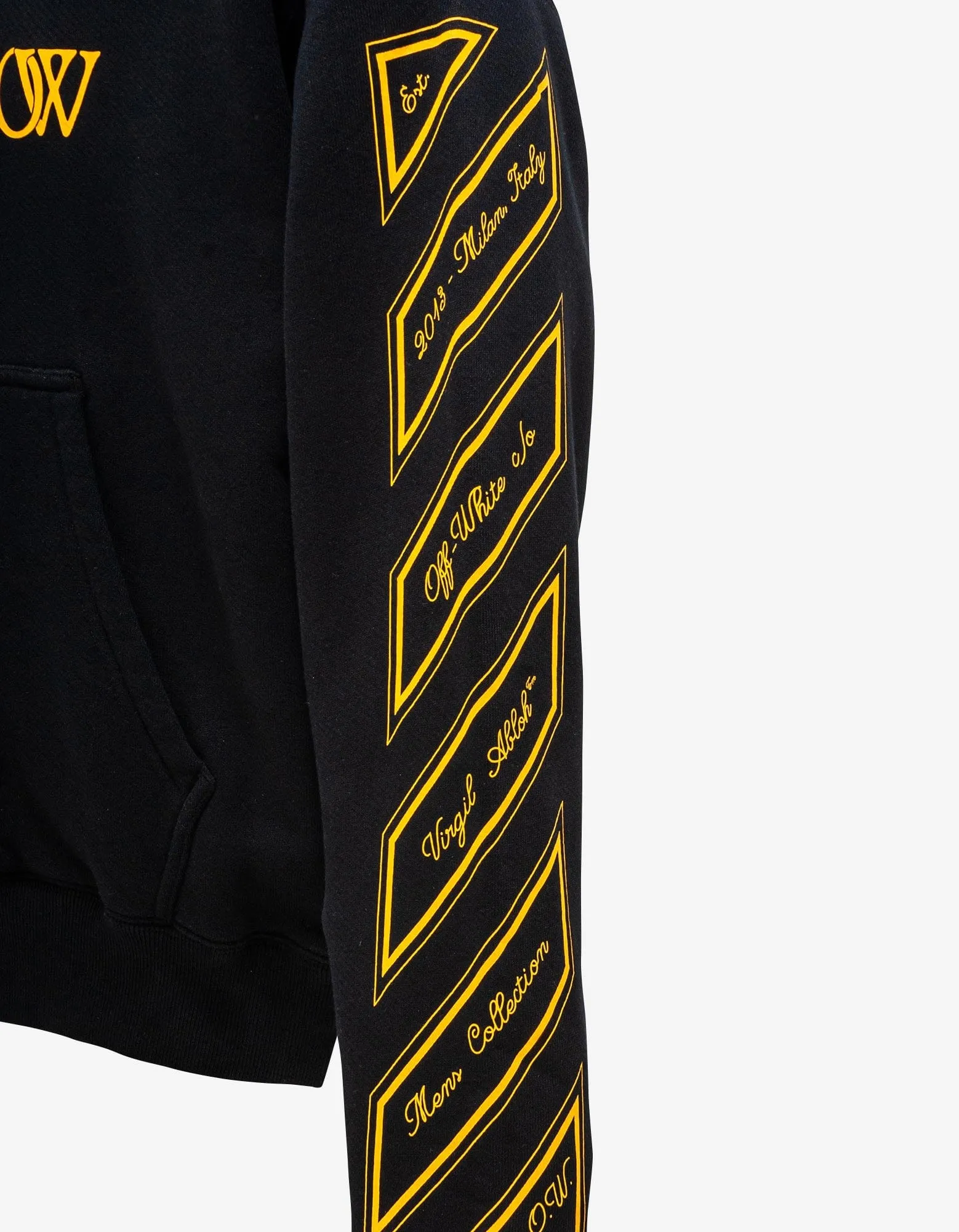 Off-White Black OW 23 Skate Hoodie