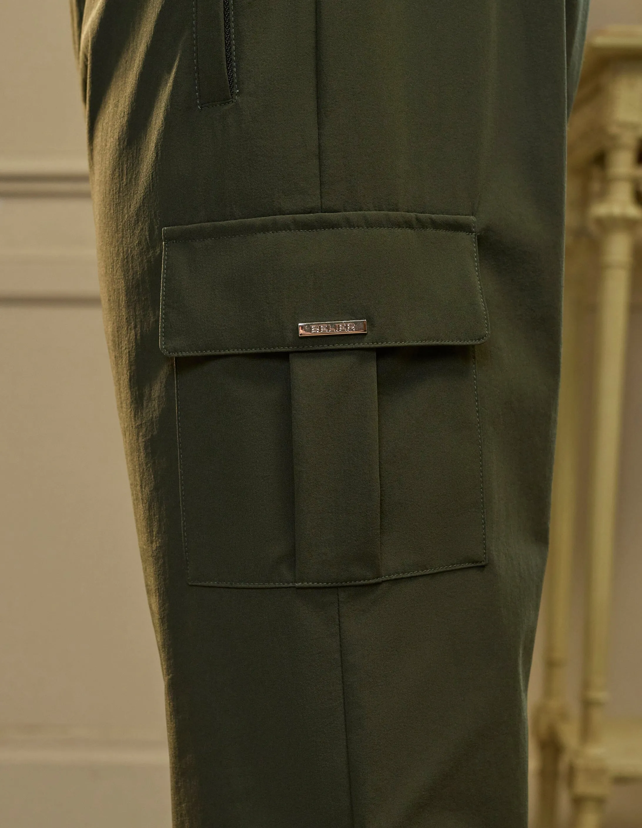 Olive Woven Cargo Pant