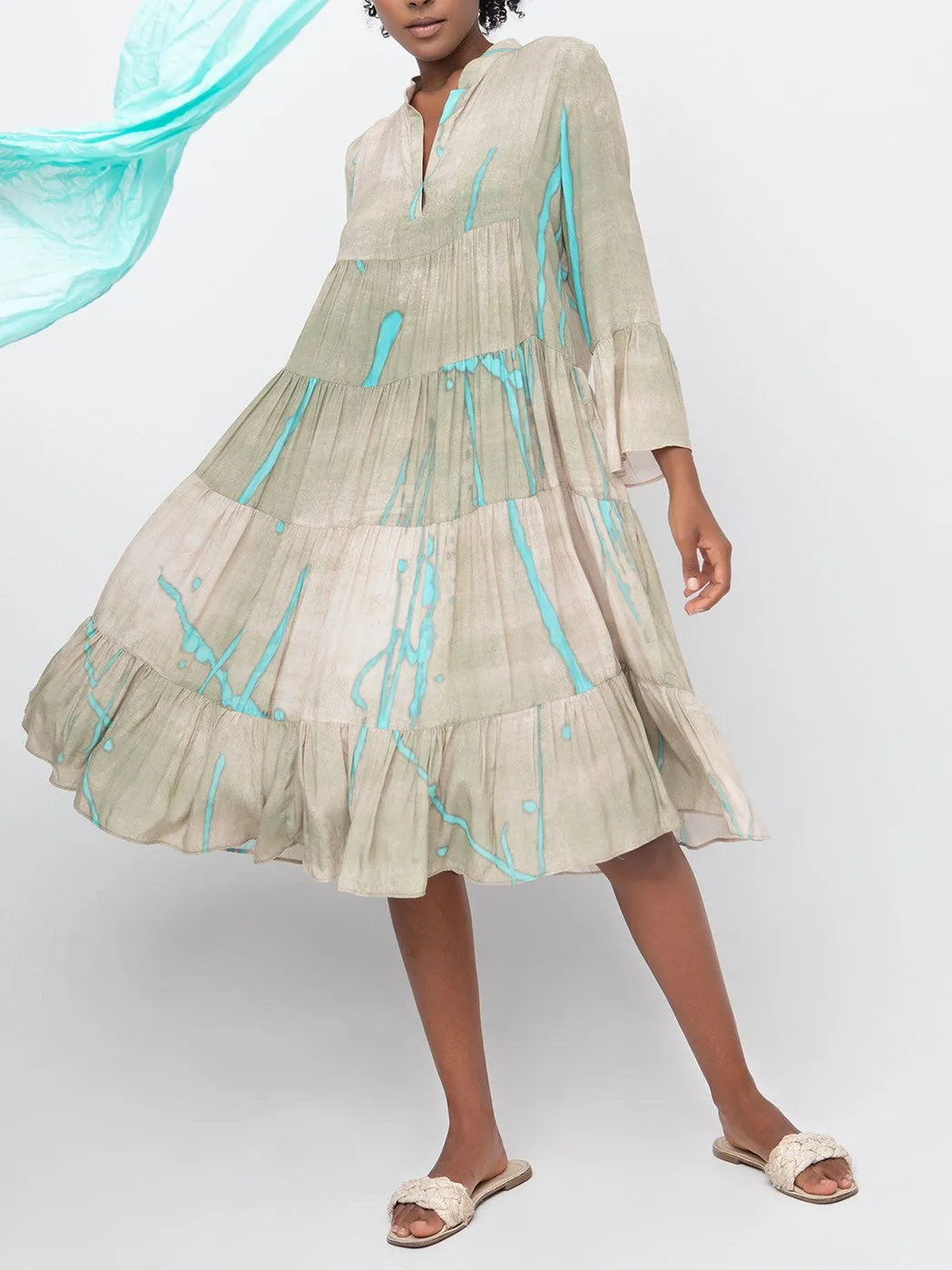 Ozai N Ku Dresses - Tiered Dress