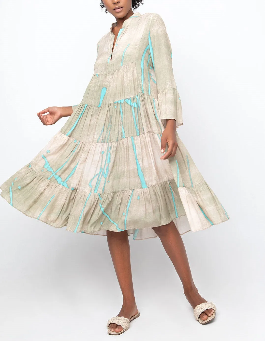 Ozai N Ku Dresses - Tiered Dress