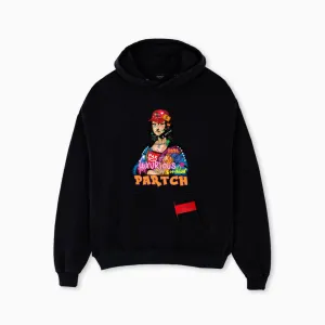 PARTCH Idol Graphic Hoodie Black