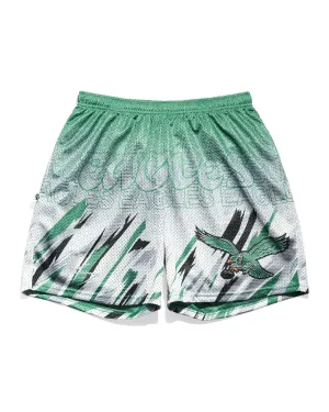 Philadelphia Eagles Classic Sketch Retro Shorts