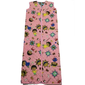 Pink Cartoon Quilt Snuggly
