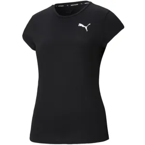 Puma Women's Quick-Dry Active Tee - Black Performance Shirt 586857 01