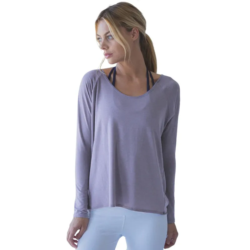Quick-Dry Sports Fitness Long Sleeve Backless Blouses