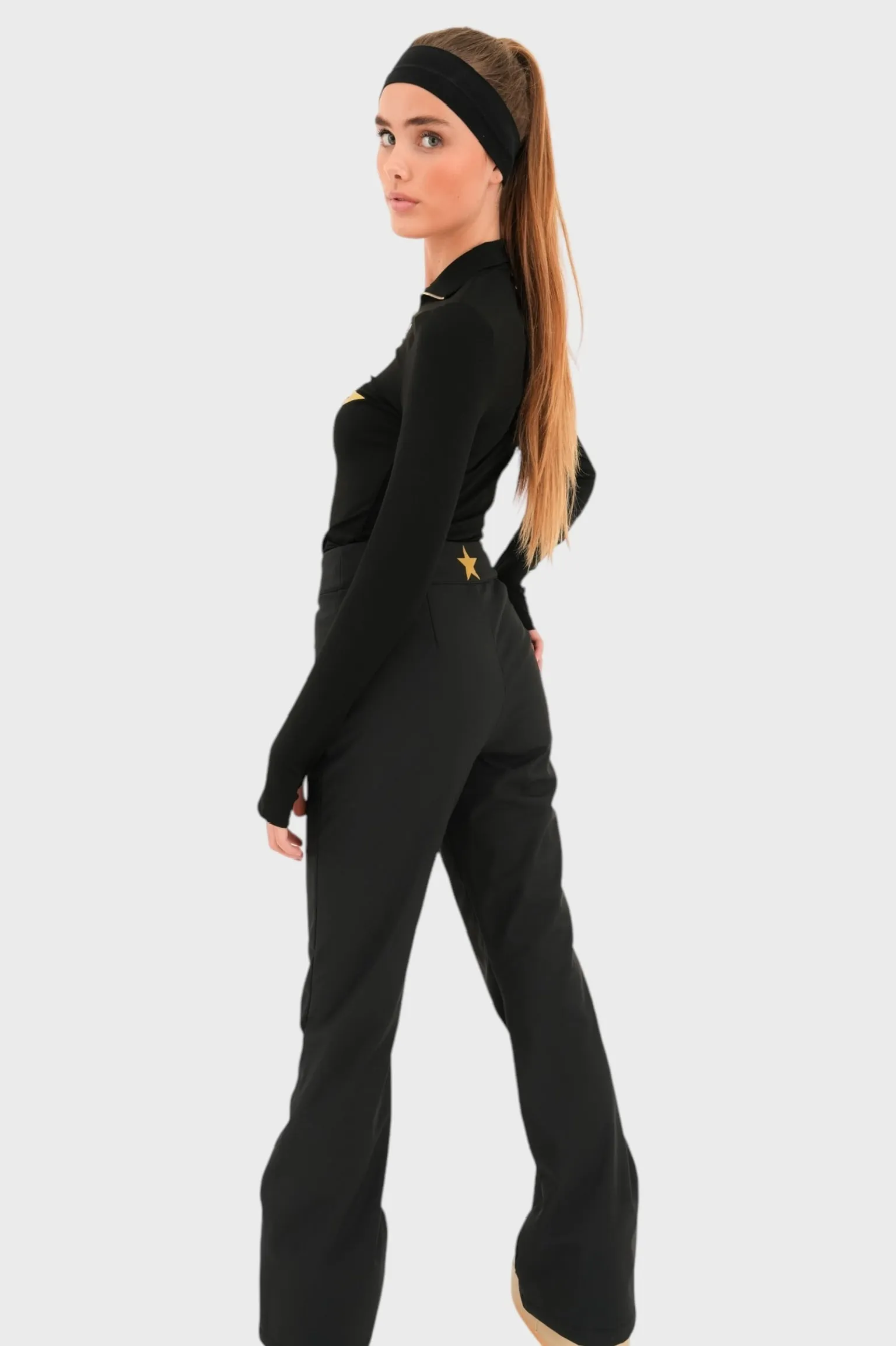 "Snowfall" ski pants black